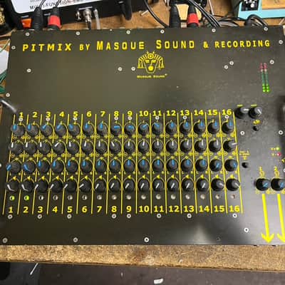 PitMix by Masque Sound 16x2x2 Line Level Headphone Mixer 16 Channel • Standalone image 3