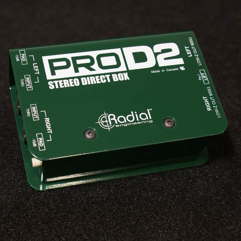 Radial ProD2 Stereo Direct Box | Reverb