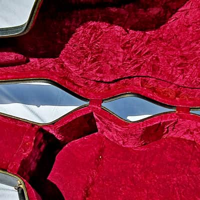 Gibson SJ 200 Custom Case ROT VINTAGE Old Stock Gitarrenkoffer image 10