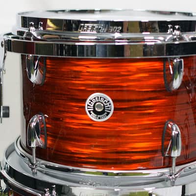 Gretsch USA Brooklyn J483 Orange Oyster Shell Kit image 2
