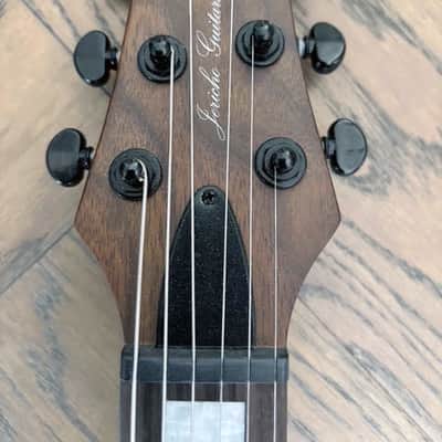 Jericho Fusion Walnut EverTune 6 2022 Natural Walnut w/ Seymour Duncan JB/’59, EverTune & Gig Bag – Korea image 3