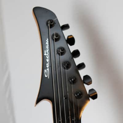Spectrum AIL 95SS Custom Pro "Shark" Style Electric Guitar - Silver image 1