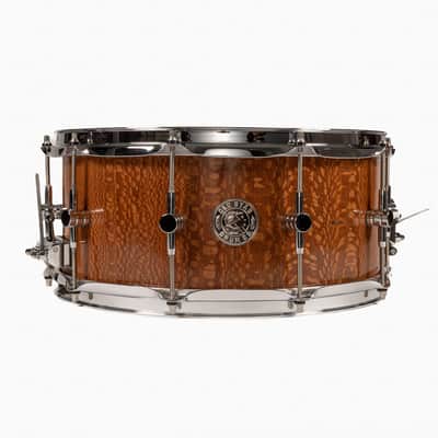 Old Star Drum Co. Leopardwood Stave Snare 2023 - High Gloss image 1