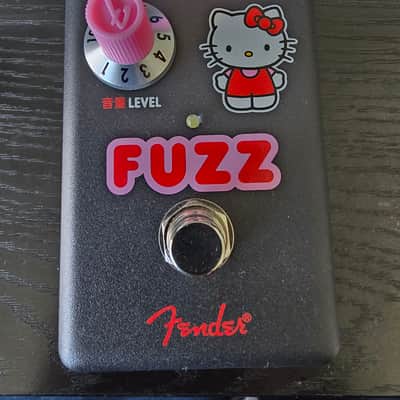Fender® x Hello Kitty® Fuzz Pedal Black | Reverb