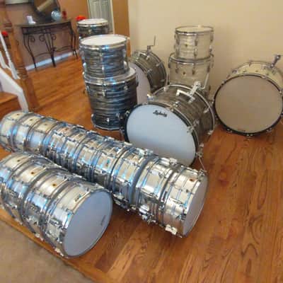 Ludwig Vintage Blank Badge Acrolite Snare Drum, Early 70s, Exceptionally Clean image 16