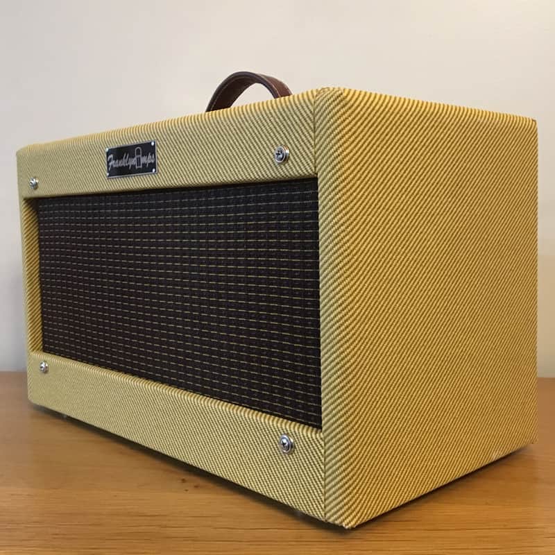 FranklynAmps '57 Tweed Deluxe Head/6" Combo Raw Tweed image 1