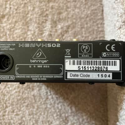 Behringer Xenyx 502 5-Input Compact Mixer 2019 - Present - Standard image 5