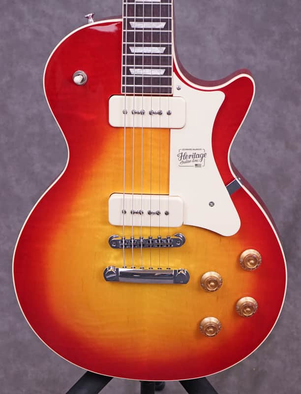 Heritage Standard H150 P90 Vintage Cherry Sunburst Finish - W/Setup & Case image 1
