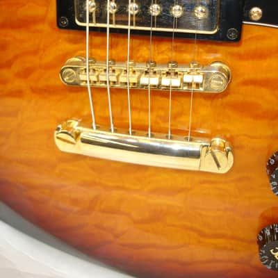 Washburn WI64DL Idol Deluxe Electric Guitar, Vintage Sunburst WI-64DL image 4