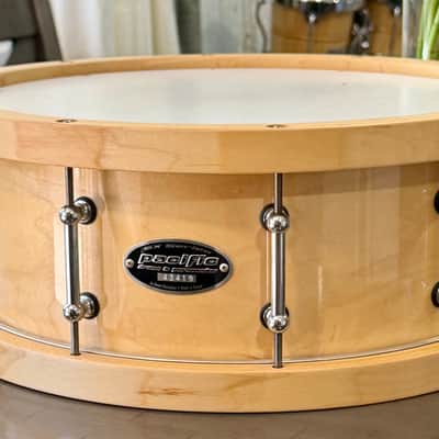 PDP / Pacific 5.5x14 wood hoop snare drum - Natural image 1