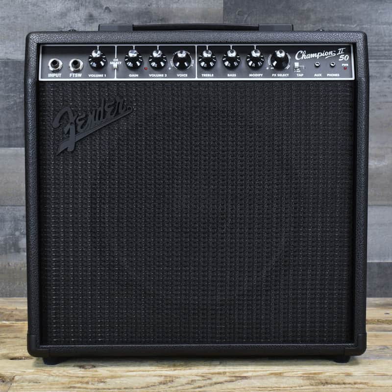 Fender Champion II 50 Blackout image 1