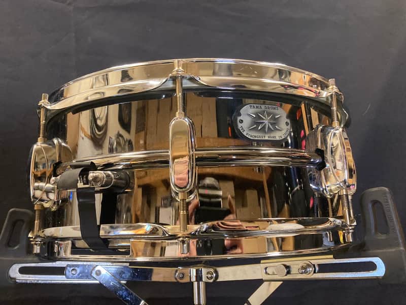 Tama - MT1455DBN Metalworks 5.5x14" Steel 8-Lug Snare Drum 2010's image 1