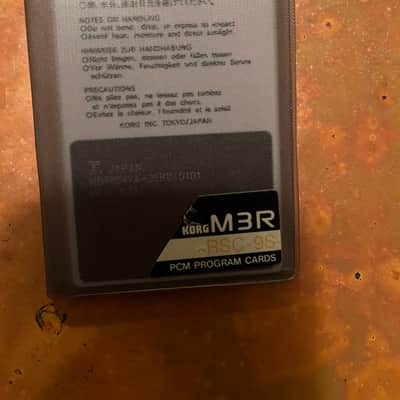 Korg M3R Organ Sound Card Set - RSC-9S