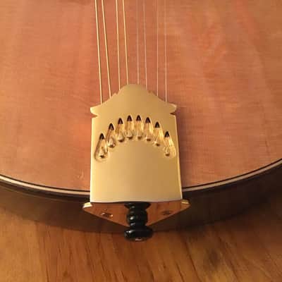 Rare Trinity College TM450, Carved Top, Solid Wood, Celtic Mandolin image 6