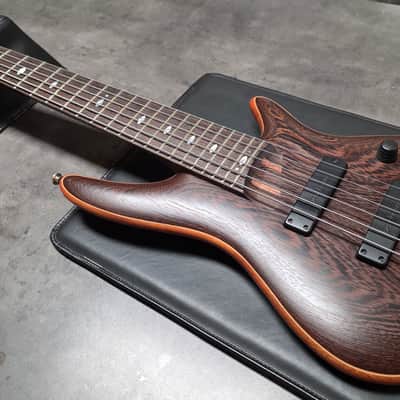 Ibanez SR5006E OL TEAM J. CRAFT Prestige Case Queen 2009-2010 Custom USA Bartolini SR5006 SR 5006 6 Six String Bass Guitar image 11