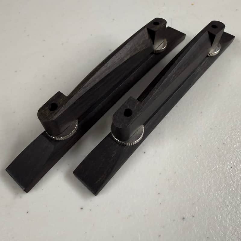 NOS Rosewood Archtop Bridges Very Tall! (B-490) image 1