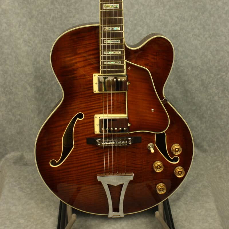 Ibanez AF85 VLS Artcore Hollowbody Electric Guitar with Case | Reverb