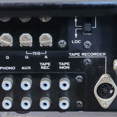 Sansui Vintage Sansui 350A stereo receiver 1976 - Black image 11