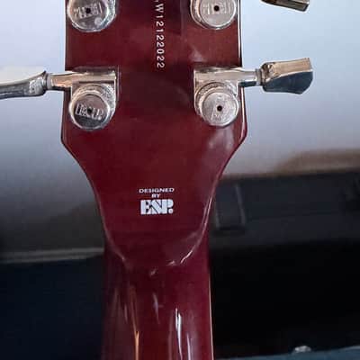 ESP LTD EC-1000 FM with Rosewood Fretboard 2003 - 2017 Amber Sunburst image 18