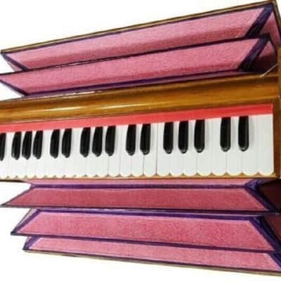 Handmade Harmonium 42 key Dulcetina / Compactina Musical Instrument 3.5 Octave Wooden image 3