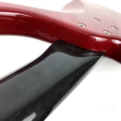 Modulus Quantum Five-String Fretless - Transparent Cherry image 7