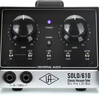 Universal Audio SOLO/610 Tube Desktop Microphone Preamp (Solo610d2) image 8