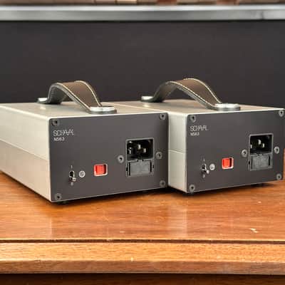 Vintage Neumann Gefell CMV 563 Sequential Pair with M55K, M7, and M8 Capsules. CMV563 image 23