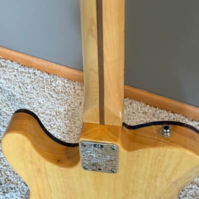 Fender American Deluxe Power Telecaster with Power Bridge & Maple Fretboard 2000 - 2001 - Natural image 6