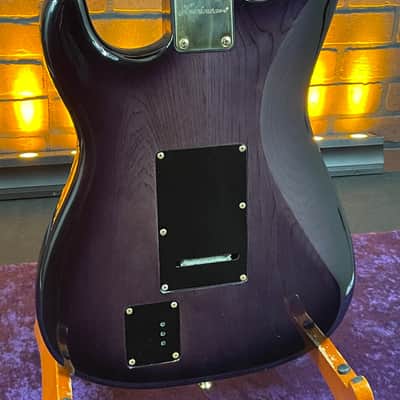 1991 Levinson Blade RH-4 Misty Violet HSS Strat Style Electric Guitar w/ Gig Bag - MIJ image 6