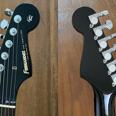 Fernandes Stratocaster, The Function, 1986 MIJ, Black, SSH-40 | Reverb