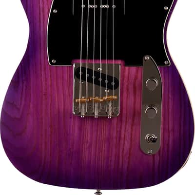Schecter PT Special Electric Guitar, Rosewood Fingerboard, Purple Burst Pearl image 1