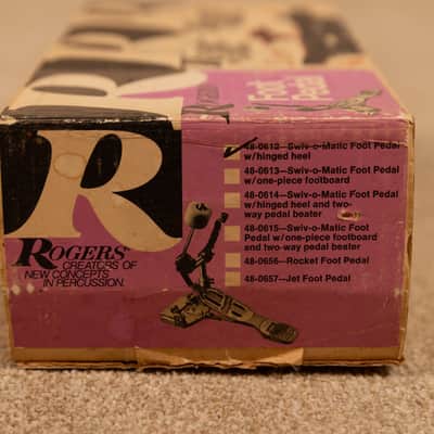 Vintage Rogers Swiv-O-Matic #396 Hinged Heel Bass Drum Pedal with Box image 8