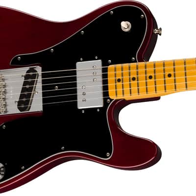 Fender American Vintage II 1977 Telecaster Custom Maple Fingerboard Electric Guitar - Wine Red - Clearance-Wine Red image 5