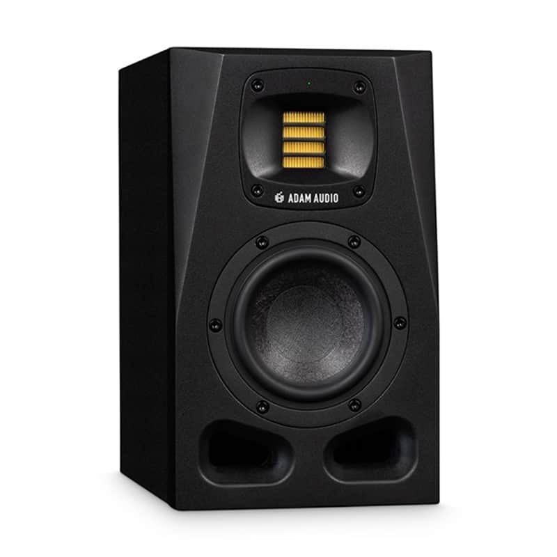 ADAM A4V (1 ​​unit) (DSP-equipped, powered monitor speaker) (Sonarworks compatible, calibration function supported) (ribbon tweeter) (Adam) (near-field speaker) image 1