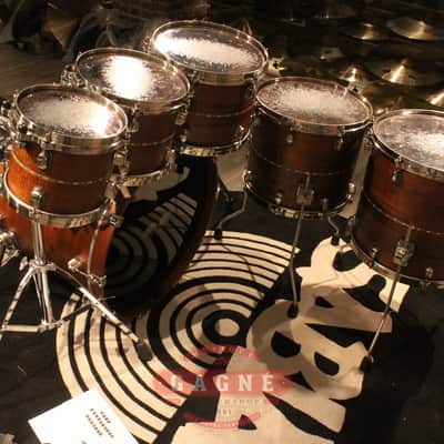 Tama Starclassic Bubinga Limited 6-piece Hawaiian Koa Drum Set image 7