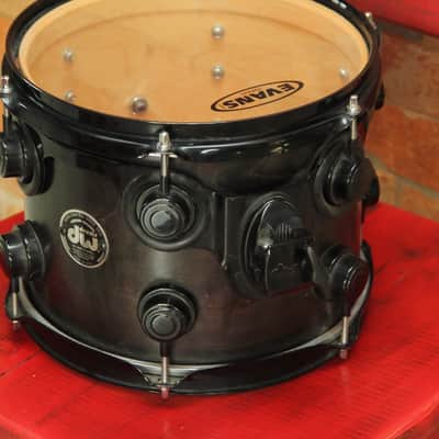 DW Collector's 10"x 8" tom ebony stain image 2