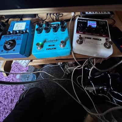 NuX Duotime NDD-6 Delay Engine 2010s - Blue image 2