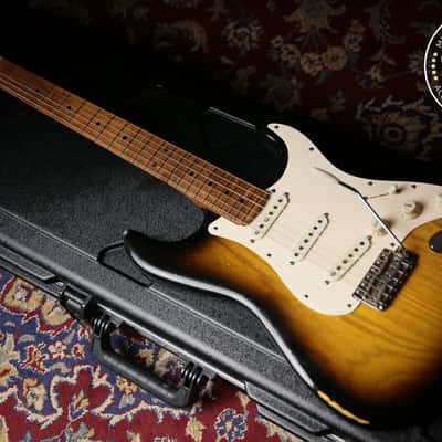 Xotic XSC-1 Ash Medium Aged Two Tone Sunburst image 11