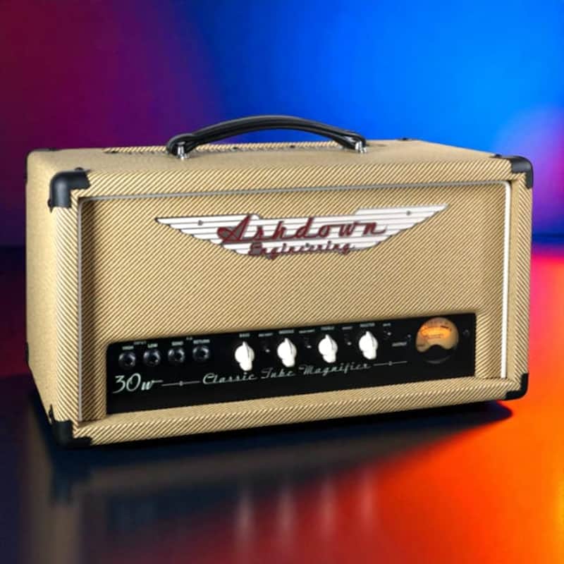 Ashdown CTM-30 All-Tube 30-Watt Bass Amp Head – Handbuilt | Reverb