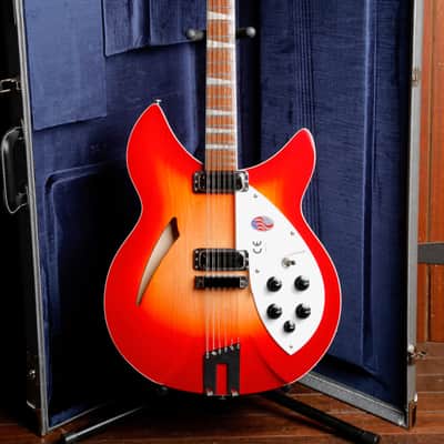 Rickenbacker 360/12c63 Vintage Reissue Fireglo 12-String Electric Guitar image 2