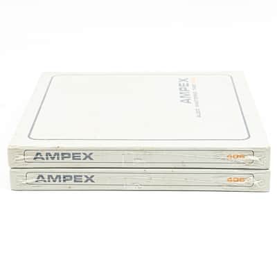 Ampex 406 1/4" x 1200' 7" Reel Polyester Tape – Brand New Pair, Sealed image 5