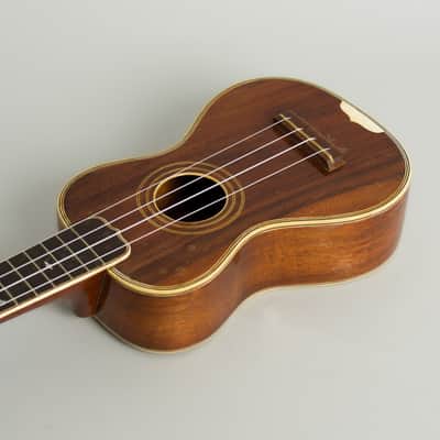 Koa Soprano Ukulele (unlabelled) , c. 1925 image 7