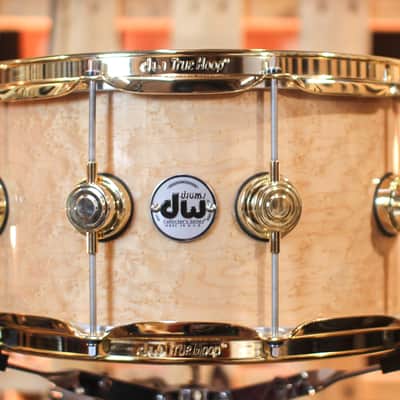 DW 7x14 Collector's Maple VLT Birdseye Maple Snare Drum - SO#1303301 image 1