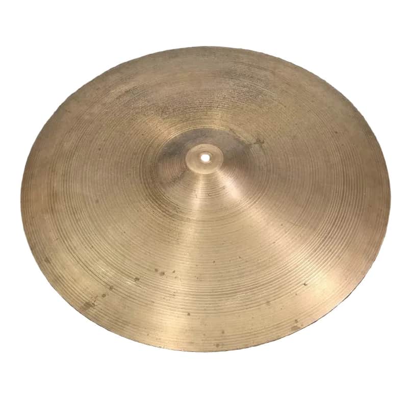 Used Vintage Zildjian Heavy Ride Cymbal 22" 3296 grams - Fair image 1