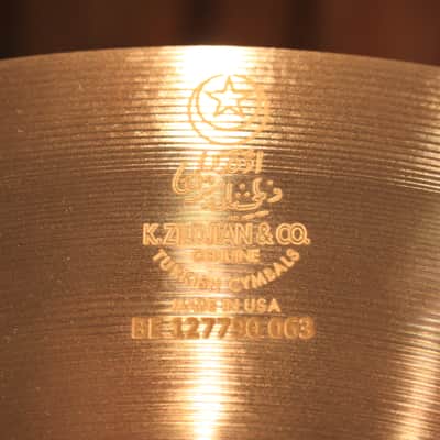 Zildjian K Dark Thin Crash 20" Cymbal - Demo! image 5