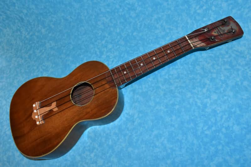Ukulele Johnny Marvin Professional Tenor Koa 1st mod. 1930's - Koa image 1