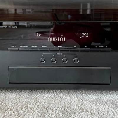 Yamaha AVENTAGE RX-A870BL 7.2-Channel 4K Ultra HD A/V Receiver w/Wi-Fi, Bluetooth, Dolby Atmos, DTS:X, MusicCast, Phono, HDR10, Alexa Voice Control *COMPLETE!! WITH Remote Control *Near MINT!* image 1