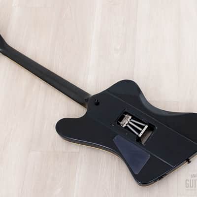 1990 Grover Jackson Fire Bird Metallic Black HSS Neck Through