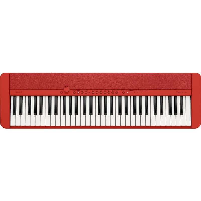 Casio Casiotone CT-S1 Portable Keyboard - Red image 1