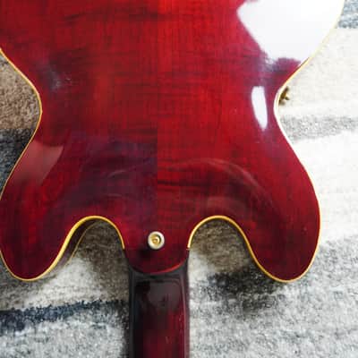 1978 Greco SA-800 WA Wine Red Fujigen MIJ Vintage Semi-Hollow Guitar Made in Japan image 12